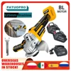 125mm Cordless Brushless Angle Grinder M14 Rechargeable Cutting Machine Speed Adjustable Digital Display For Makita 18v Battery 1