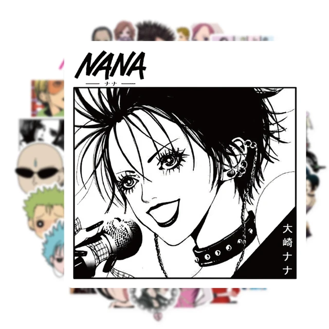 10/30/50pcs Japan Classic Girl Manga Anime NANA Stickers For Luggage  Laptops Ipad Skateboard Guitar