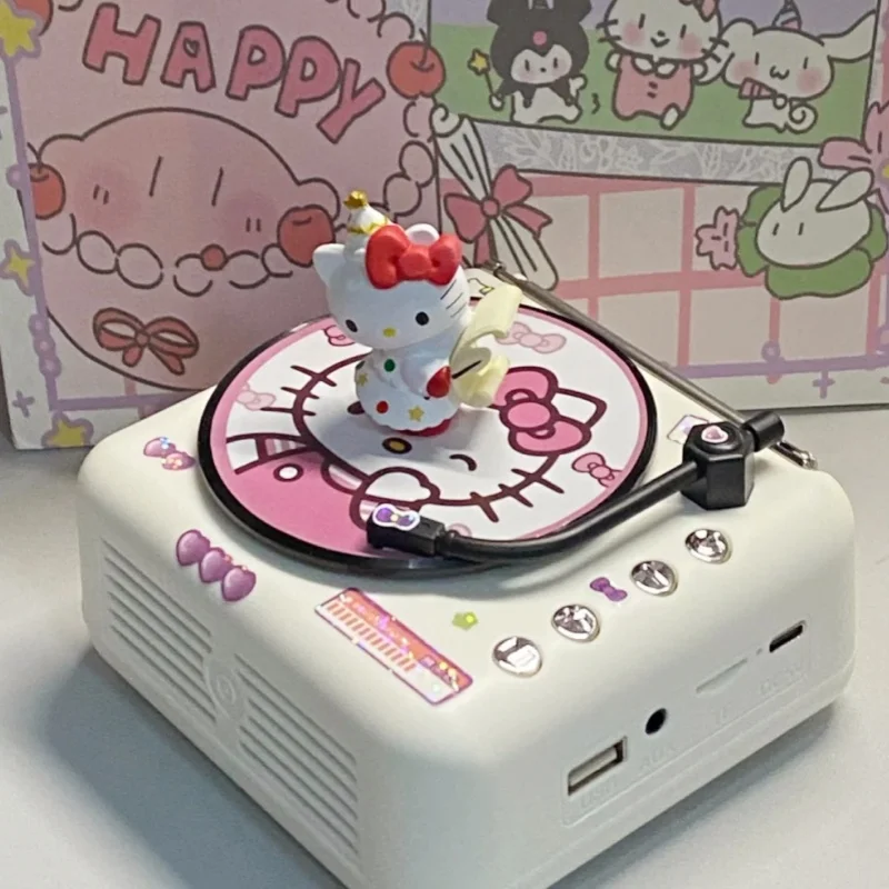 サンリオ ハローキテイ CDプレーヤー 子供のためのかわいいサンリオのハローキティBluetooth cd