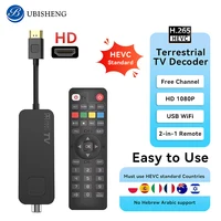 DVB-T2 для Европы, Таиланда, мини-ТВ-тюнер, ТВ-приемник Full HD 1080P, USB2.0, медиаплеер и фоторегистратор, управление телевизором 2-в-1