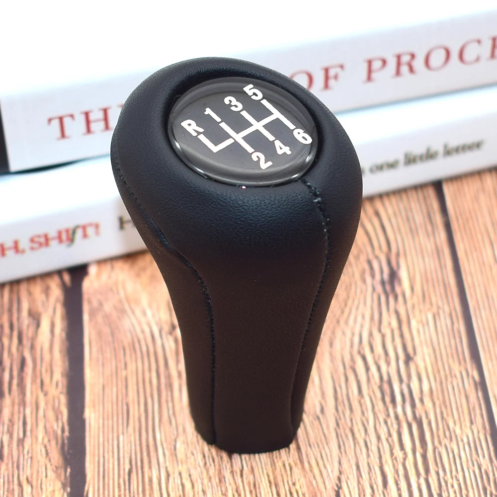 5/6 Speed Wood Grain & Leather Shift Knob Cover For BMW E30 E36 E46 E39 E34 Z3 E53