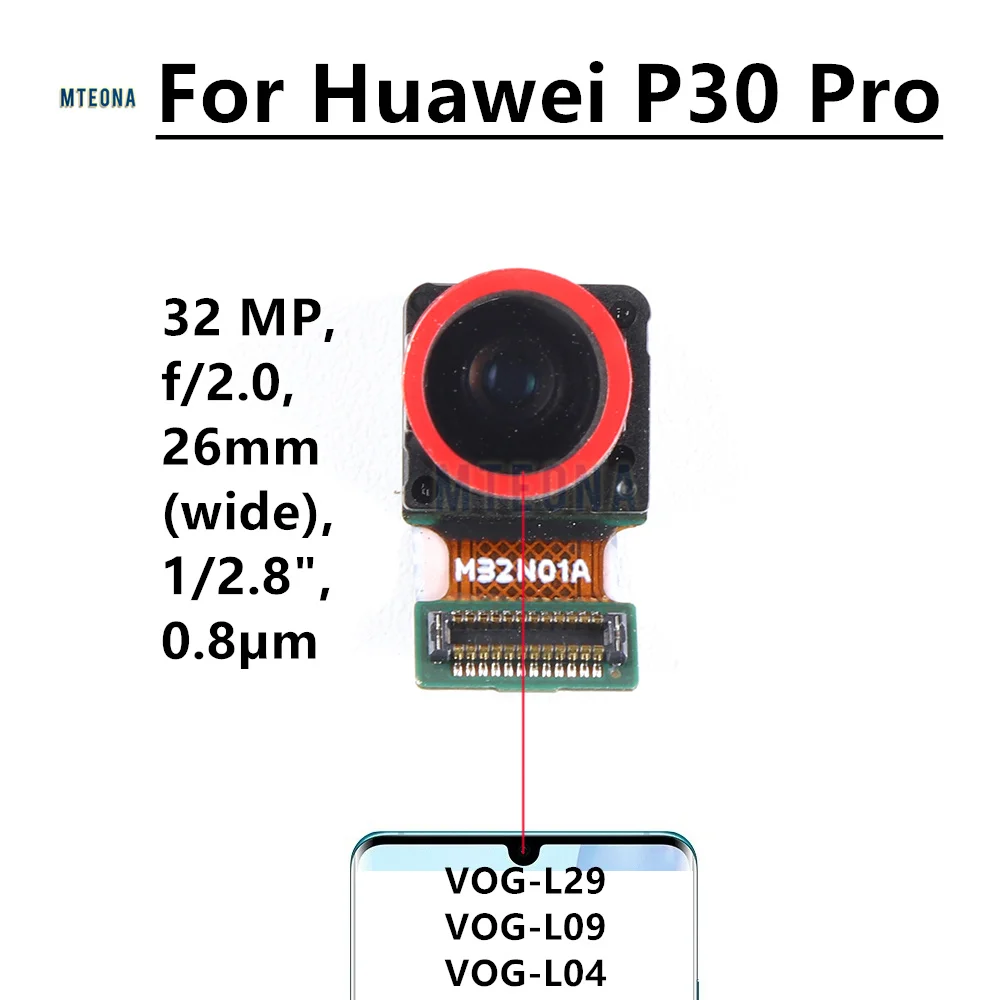 Front Camera For Huawei P30 Pro P30 Frontal Selfie Camera Module
