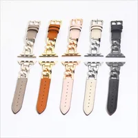 Bracelet à anneaux pour Apple Watch, adapté aux tailles 38-49 mm, compatible avec les séries IWatch S11-1 SE Ultra (montre non incluse) 3