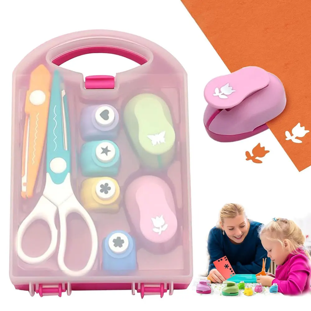 8PCS Creative Hole Punch 1