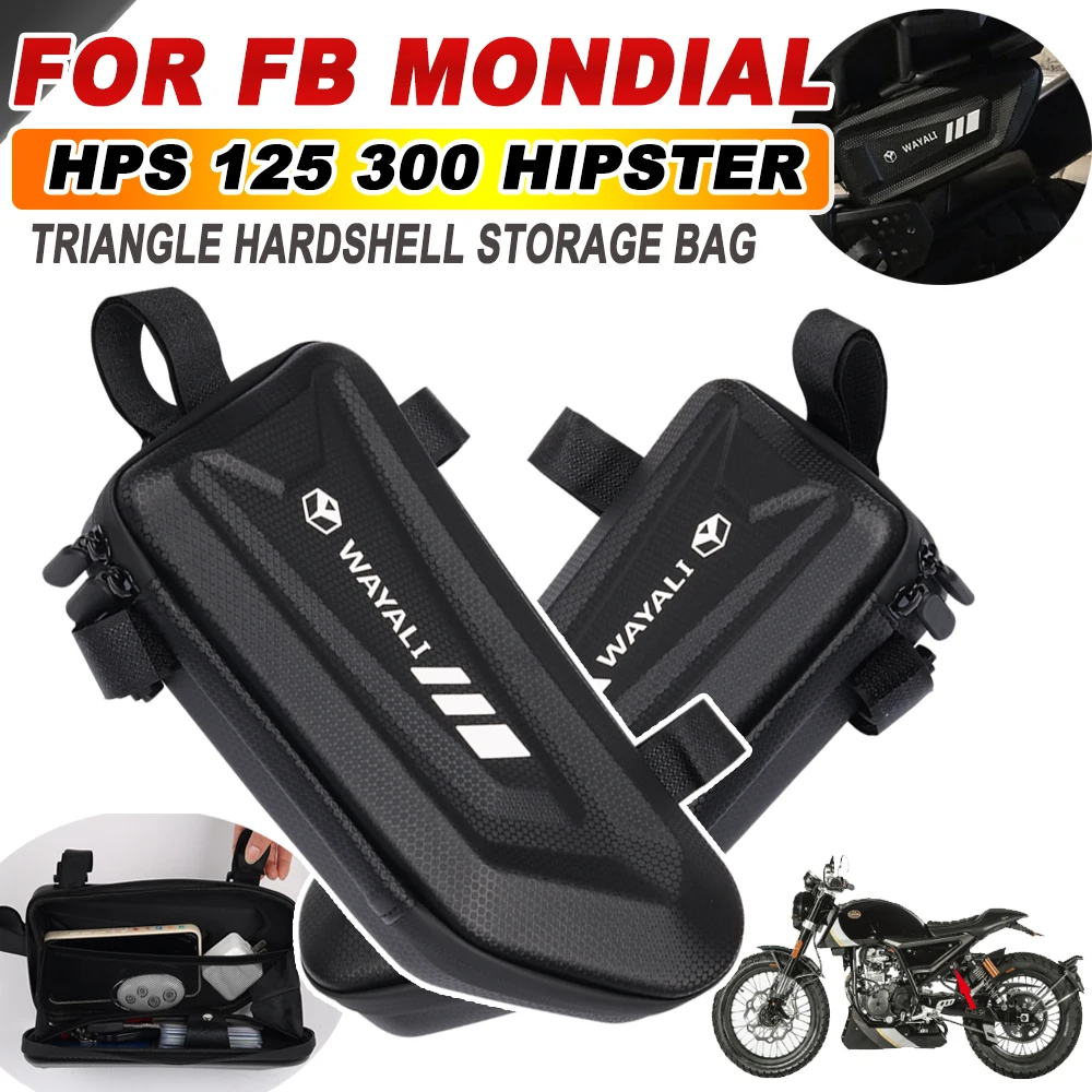 GGOZM Déflecteur De Pare-Brise Pour FB Mondial Hipster HPS 125 300 HPS125 HPS300 Super SOCO TC Max TCMAX,Saute Vent Moto Anti-Rayures Spoiler D'Extension De Pare-Brise