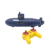 Students DIY 6 Channels RC Mini Submarine toy Remote Control Under Water Ship RC Boat Model Kids Educational Stem children gift 2