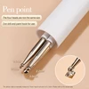 4 in 1 Nail Dotting Pen Creative DIY Nail Art Painting Tools Nail Drill Pen Point Dot Painting Tools Manicure Nail Supply 4