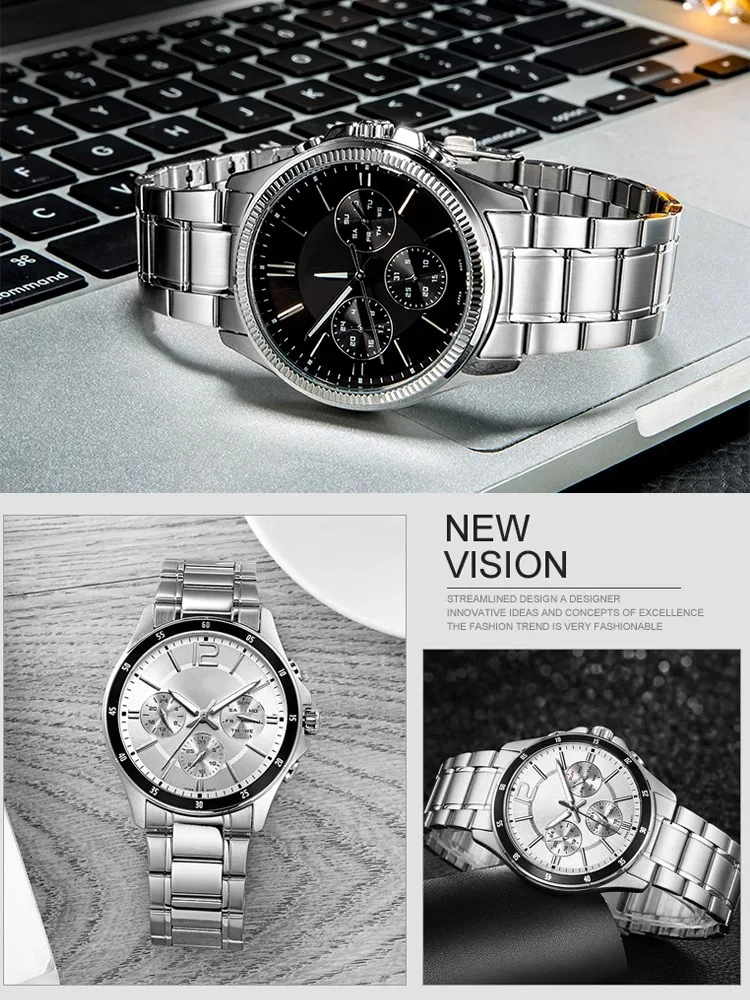 Фото Ремешок из нержавеющей стали для часов Casio MTP-1374 Series, изогнутый ремешок для часов, 22 мм, мужской браслет №3