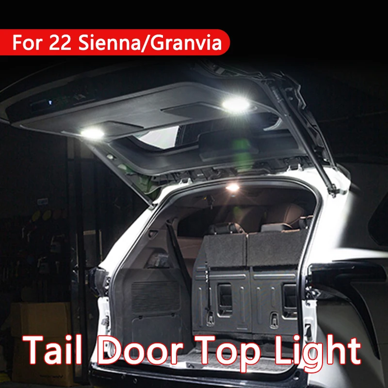 

Для Toyota Sienna Granvia 22 Автомобильный багажник светильник светодиодный освещение багажника s Дополнительная лампа для чемодана задний люк аксессуары для кемпинга