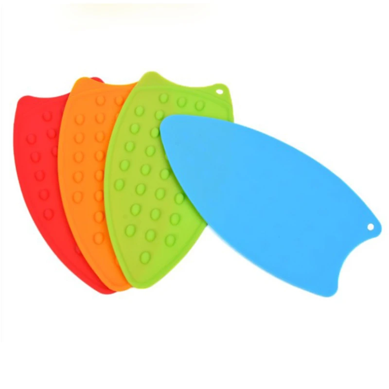 Ironing Protection Pad Creative Silicone Iron Hot Protection Rest Pad Mat Rest Ironing Pad Insulation Boards Safe Surface
