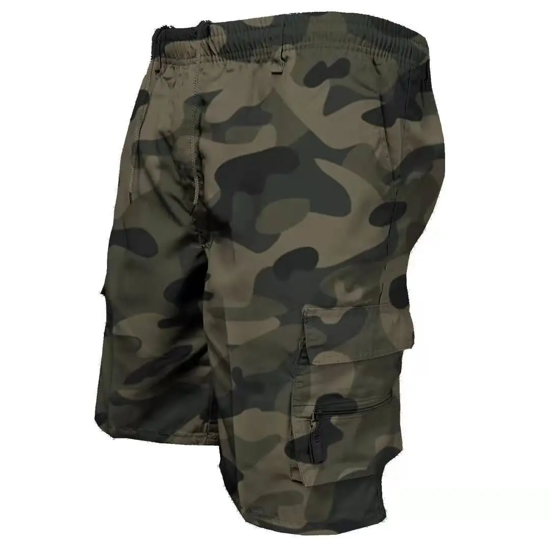 

2023 Summer Men's Cargo Shorts Bermuda Cotton High Quality Hot Sale Army Military Multi-pocket Casual Male's Outdoor Short Pants