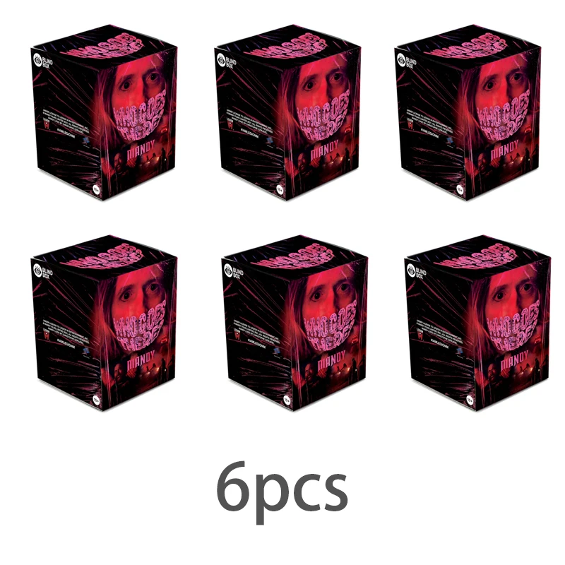 Figura de Sofubi de la caja sorpresa MANDY WGT de UNBOX Industries, figura de colección de decoraciones limitadas de Figurka, modelo de juguete de vampiro mutante y brillante