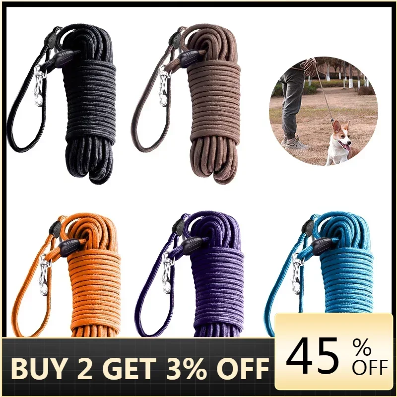 5M10M15MLongRopeDogLeashesMediumOutsideTrainingCamping