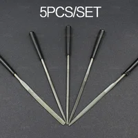 STONEGO 5PCS/10PCS 3x140mm Needle Files Set Jeweler Diamond Carving Craft Tool Metal Glass Stone Hand Tool 4