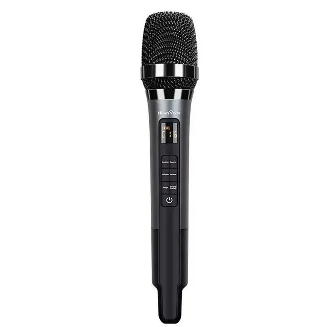 Mobile karaoke singing microphone H20 with sound card for live streaming, entertainment karaoke, supports sound return headphone