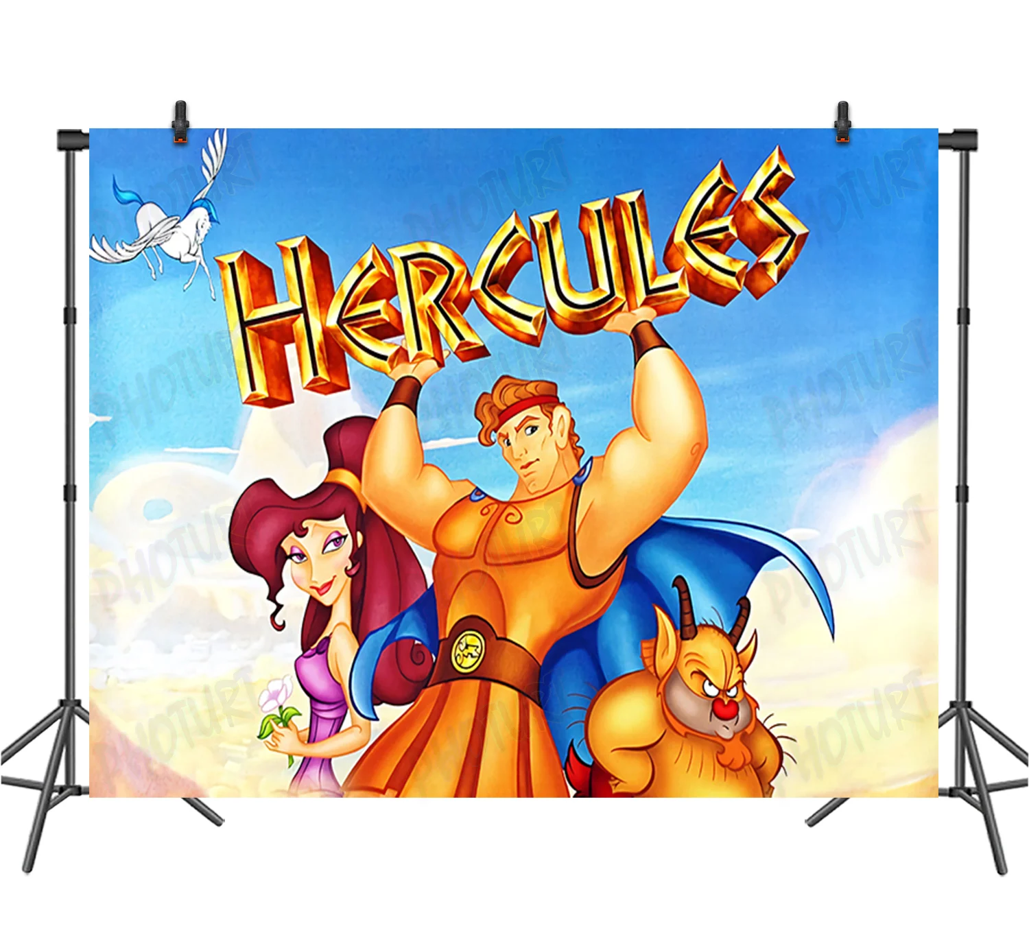 Heracles Animação: O Fundo Perfeito para Festa Temática de Crianças Baseada  no Clássico da Disney, image size:1500x1350