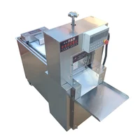 Commercial Stainless Steel Slicer 400w Variable Speed Motor Mutton Roll Beef Roll Frozen Slicer Meat Slicer Machine 2