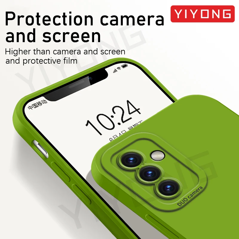 Silky Liquid Silicone Shockproof Phone Case - YIYONG