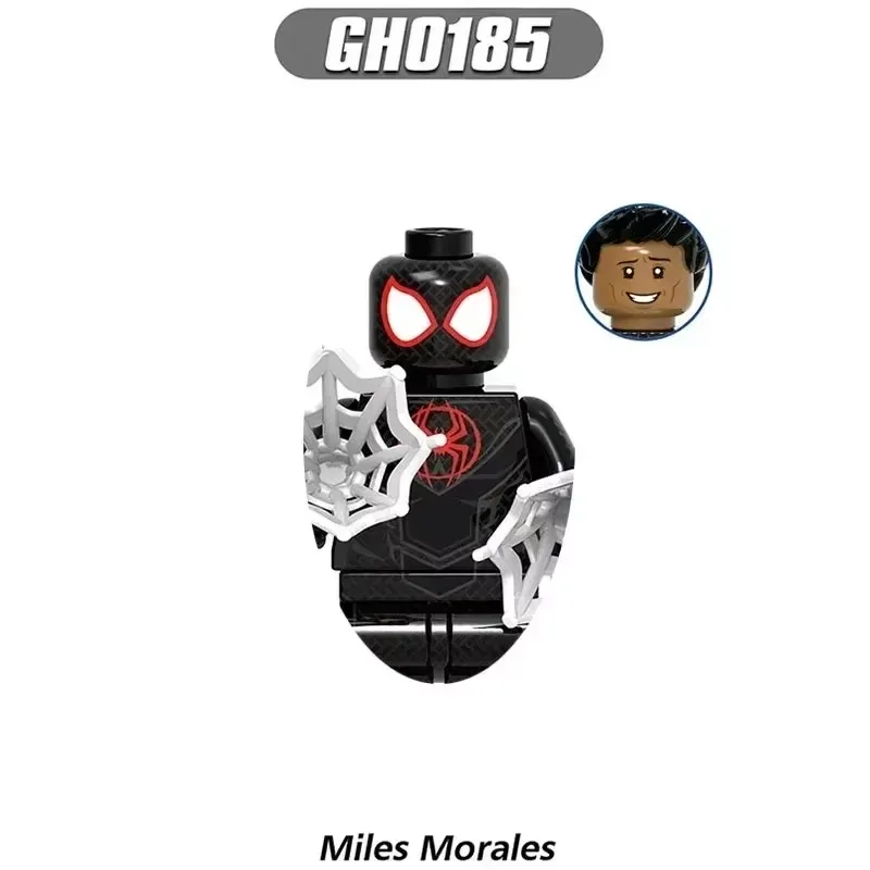 G0124 Spiderman Gwen stacy Building Blocks Hero Anime Bricks Dolls Mini Action Toy Figures Assemble Blocks Children Gifts 4