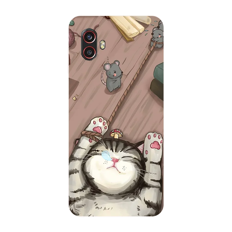 Silicone Cartoon Phone Case Cover - Soft and Durable Design