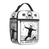 Gojo Satoru Jujutsu Kaisen Accessories Insulated Lunch Bag For School Food Container Reusable Thermal Cooler Lunch Box 1