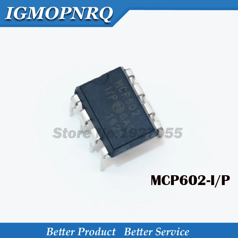 10 шт. Φ/P MCP602 DIP MCP602-I/P MCP6002-I/P MCP6004-I/P MCP601 MCP6002 MCP6004 | Электронные компоненты и