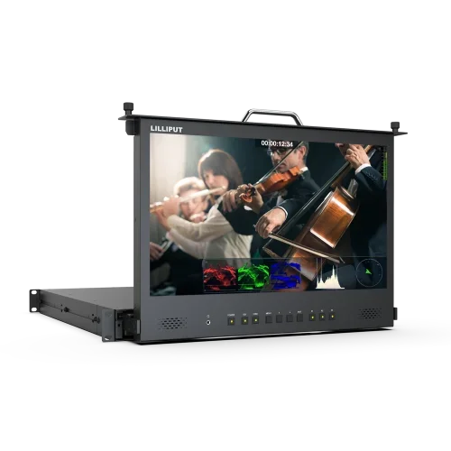 Lilliput RM-1731S-17.3" 1U Rackmount *HDMI-compatible / SDI* Monitor for Live Streaming