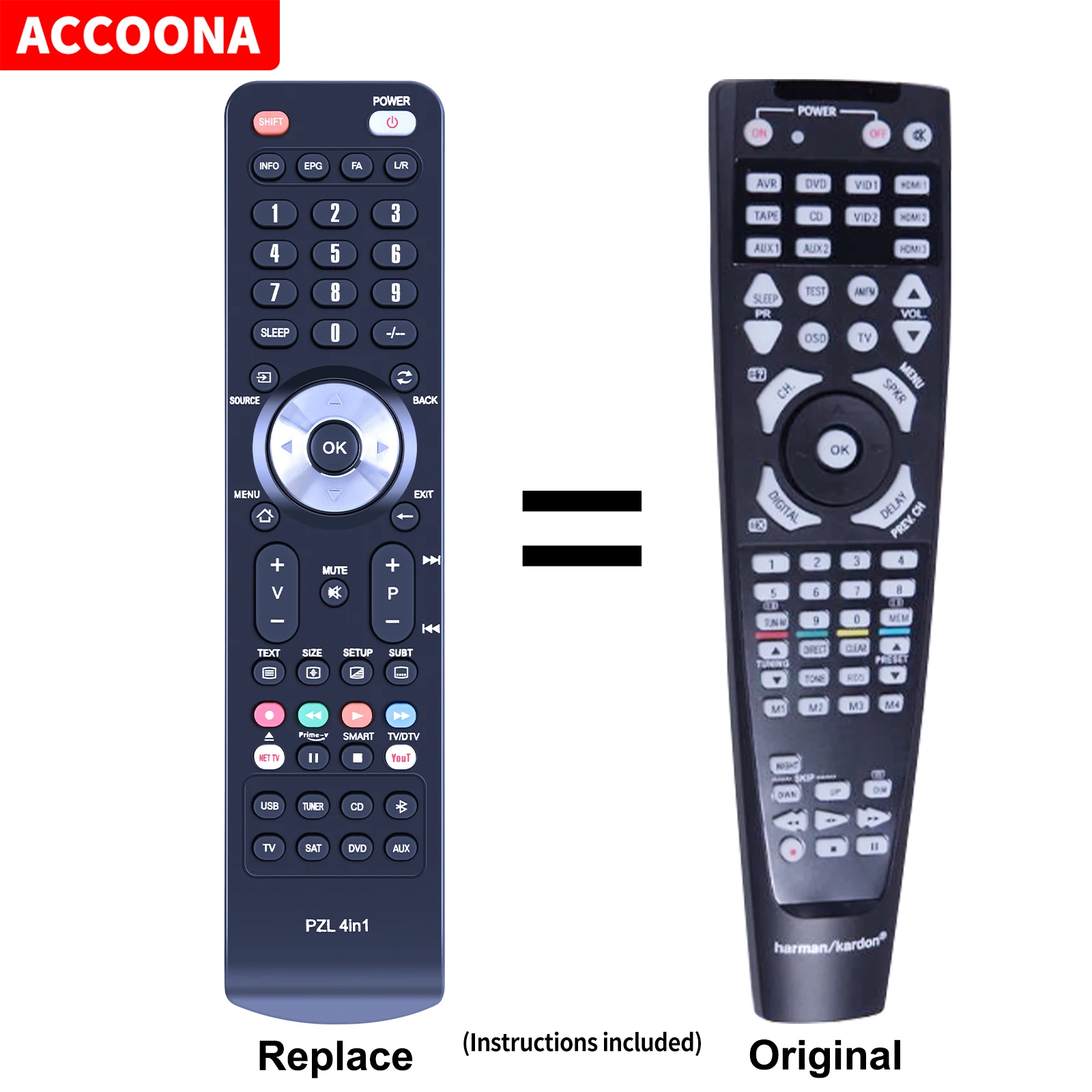 Telecomando Per Ricevitore Harman Kardon Avr 1565 Avr 1566