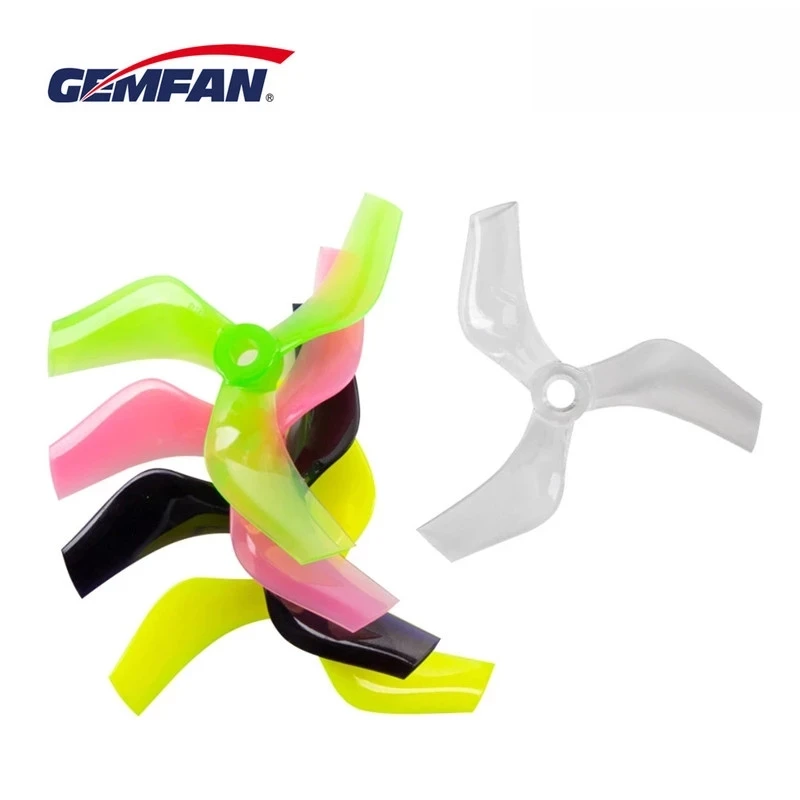 Gemfan D75 Ducted 75Mm-3 75Mm Elica Per Pc A 3 Pale Per Rc Fpv Freestyle 3 Pollici Cinewhoop Ducted Droni Parti Fai Da Te