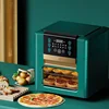 Air Fryer Oil-Free Household Intelligent 12L Large-Capacity Multi-Function Electric Fryer Oven Led Touch Screen Fryer 110V/220V 5