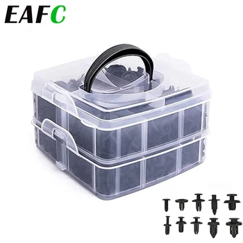 620/300pcs 자동차 패스너 클립 혼합 고품질 자동차 바디 푸시 리테이너 핀 리벳 범퍼 도어 트림 패널 리테이너 패스너 키트