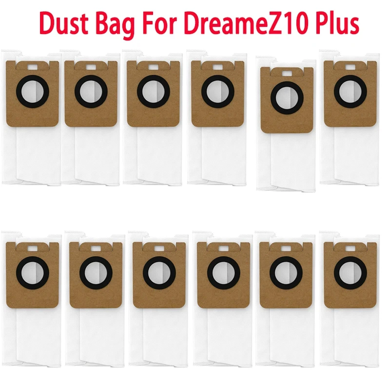 8 Sacchetti Polvere Per Aspirapolvere Robot Dreame Bot Z10 Pro E L10 Plus - Sostituzione Parti
