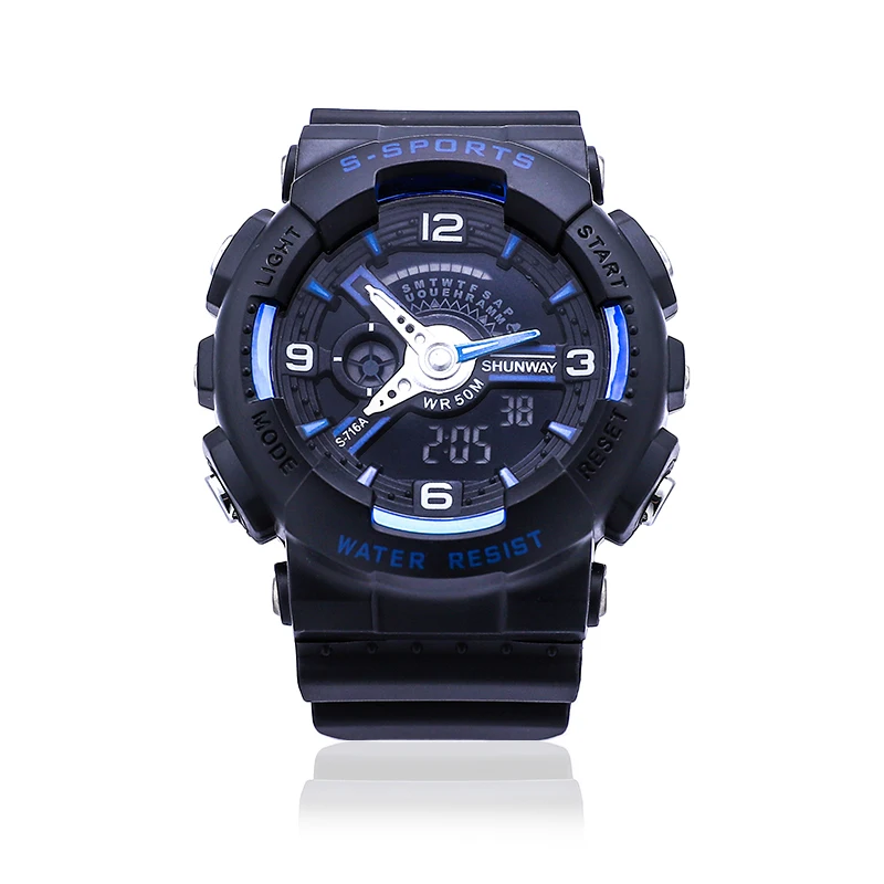 New Men Sport Watch Waterproof Style Digital Watches For Men Alarm Chrono Led Electronic Clock Square Man Wristwatch 2022 