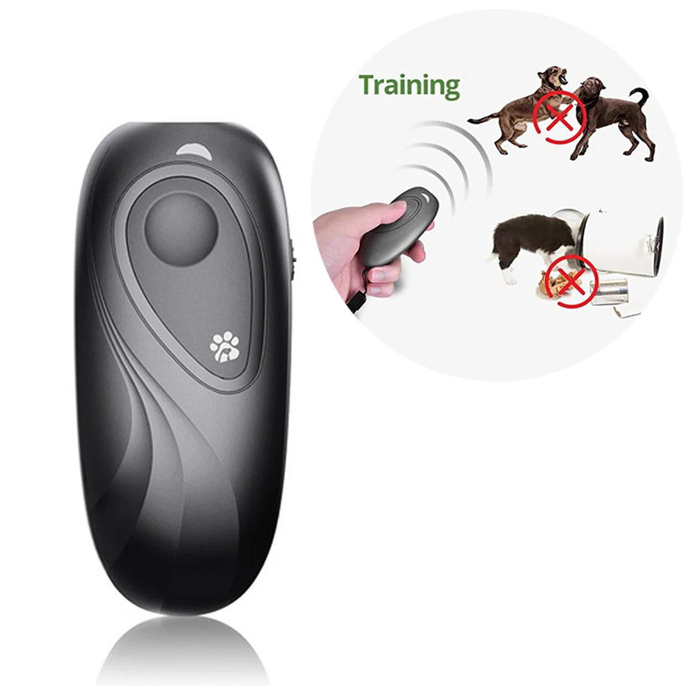 

3 In 1 Handheld Anti Bark Device New Dog Training Repeller Control Trainer Device Ultrasonic Anti-barking Stop Bark Deterrents