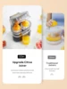 Electric Citrus Juicer, Automatic Dual Orange and Lemon Squeezer with Built-In Citrus Slicer, Easy to Clean, 2 in 1 Electric Fru 3