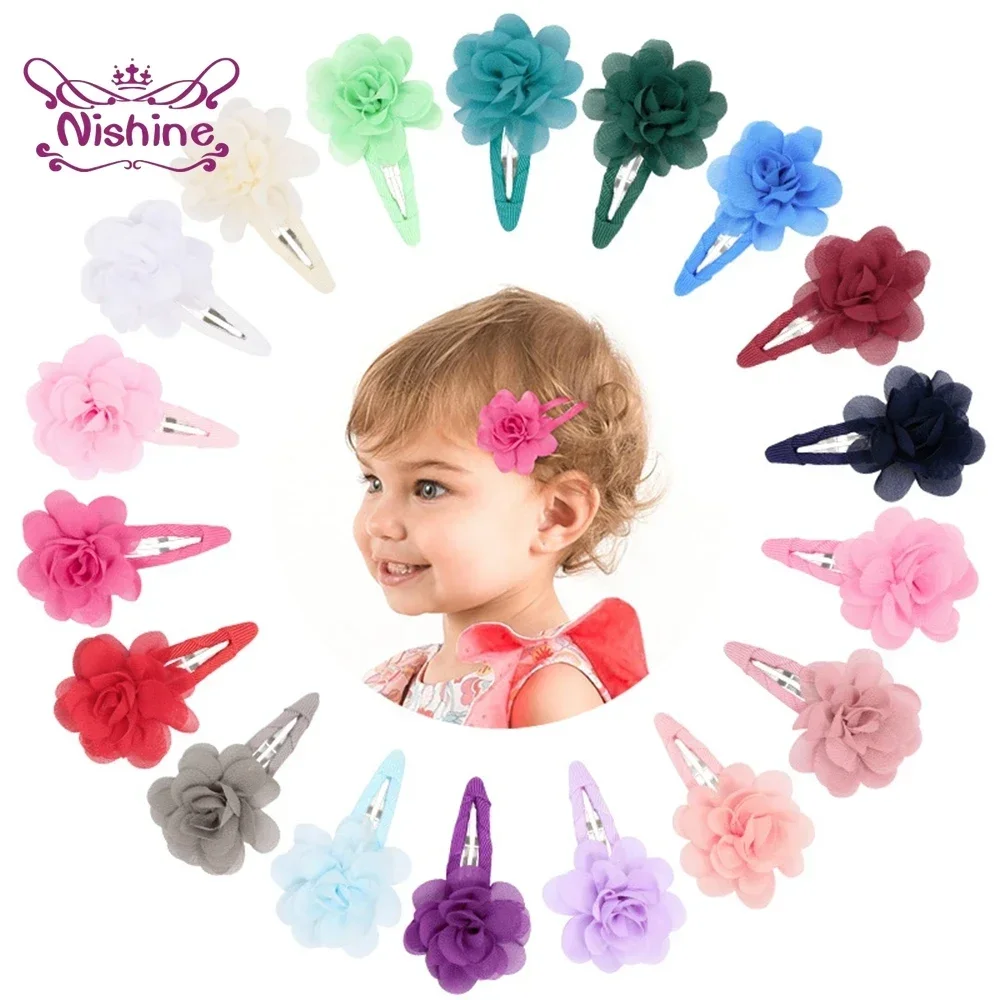 MiDoDo 36 Stück Haarspange Haarschleifen Mädchen Baby