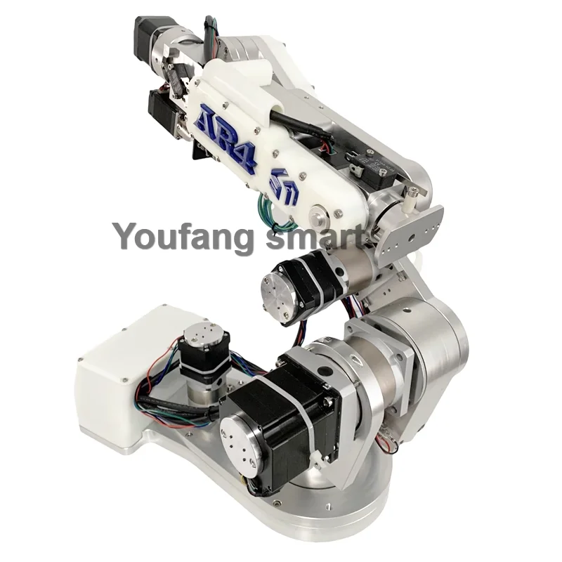 Telaio del braccio robotico passo-passo Dof da 2 kg con braccio meccanico industriale con motore passo-passo senza controller per allenamento AR4 AI - immagine 6