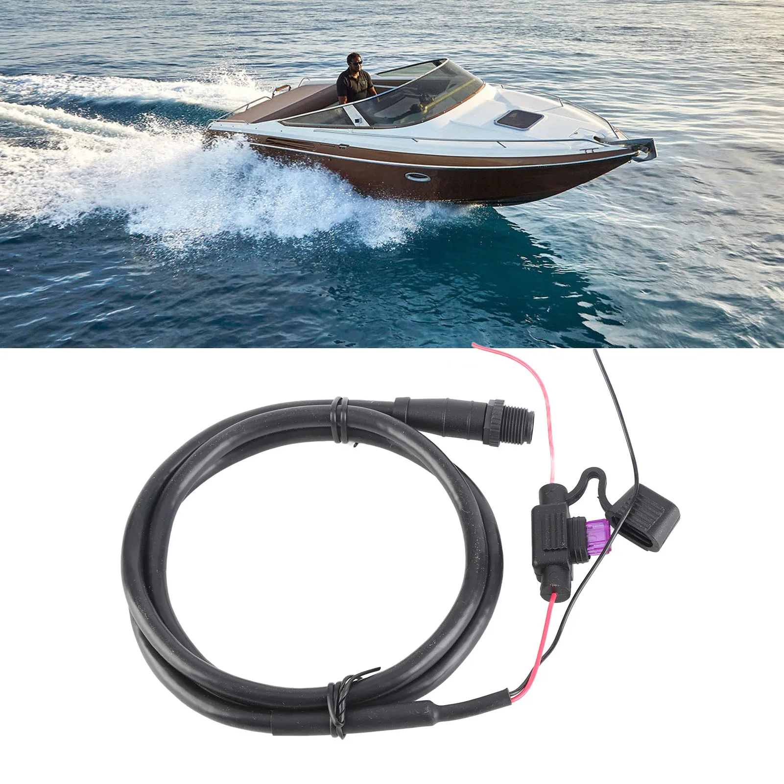 Marine Accessories Marine Hardware For NMEA 2000 N2K Male Power Cable 5 Pin 1m/39.4in Long for Garmin Networks