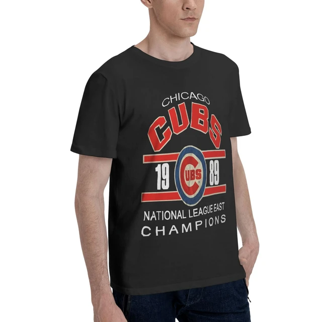 1989 Chicago Cubs Nat League Champs Men T-Shirt T Shirt Men's T
