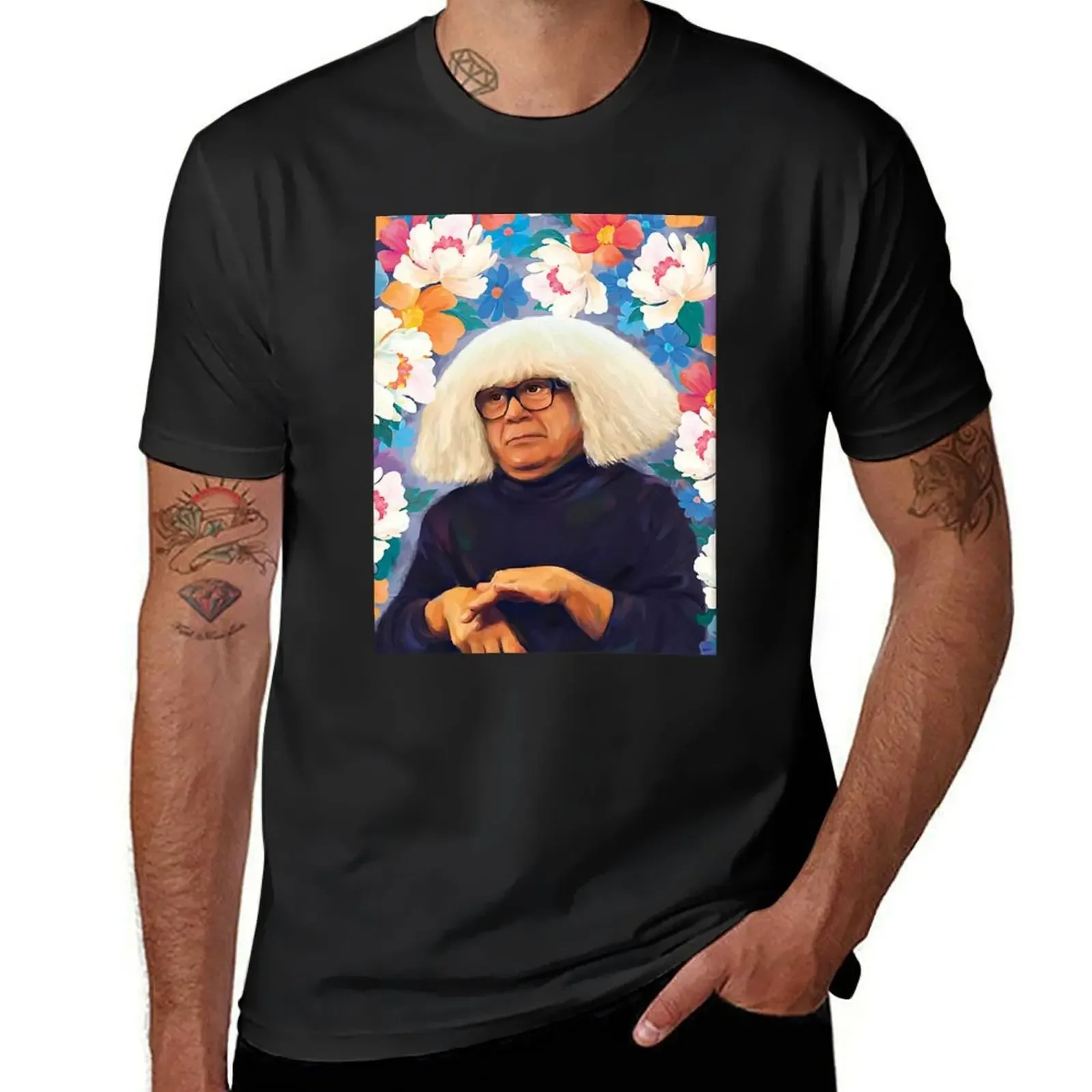 

It_s Alway Sunny In Flowers T-shirt plus size tops for a boy men clothing