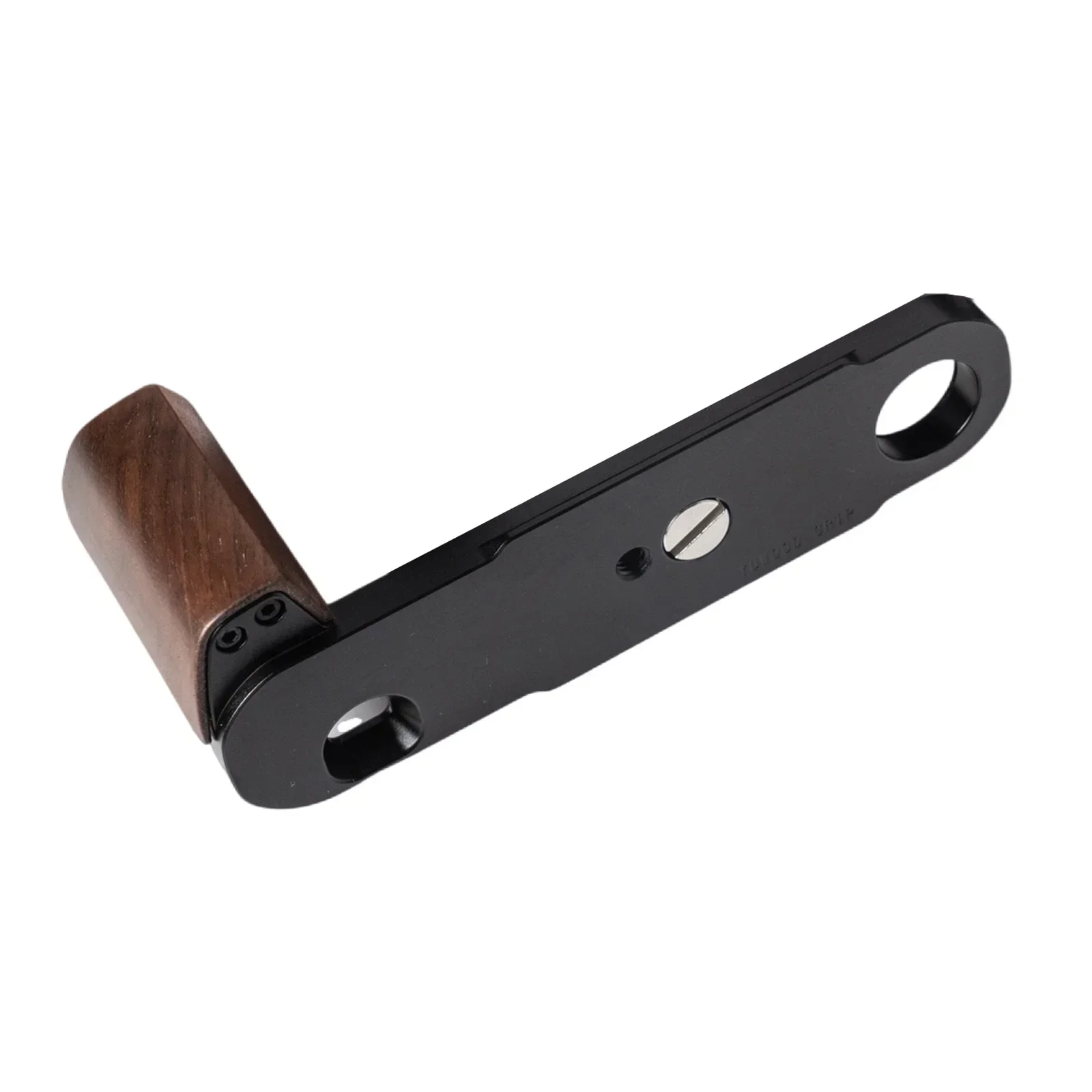 ニコンカメラ用ウッドlハンドグリップ、アルミニウム合金