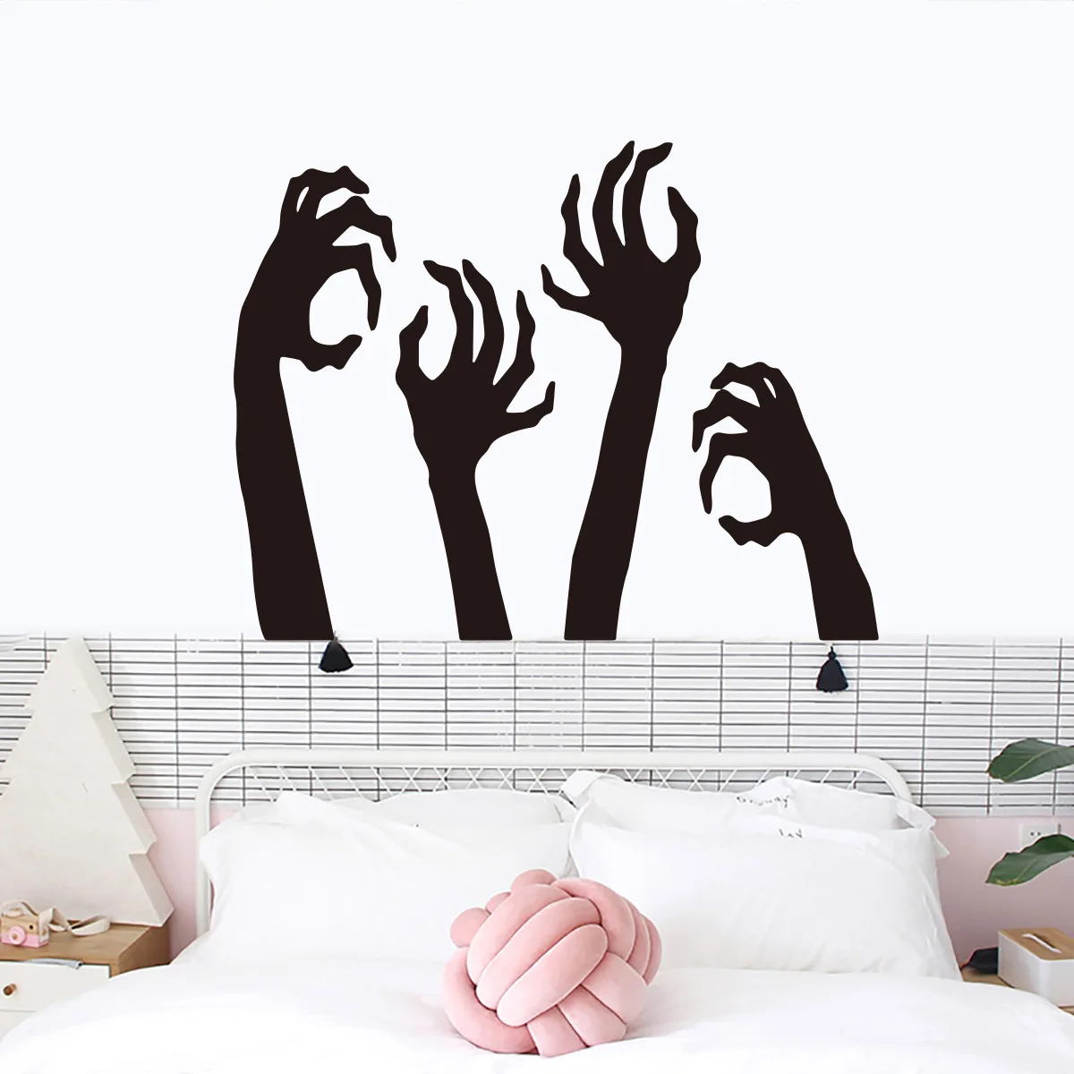 

Scary Ghost Hand Halloween Creative Wall Stickers, Living Room, Bedroom, Decorative