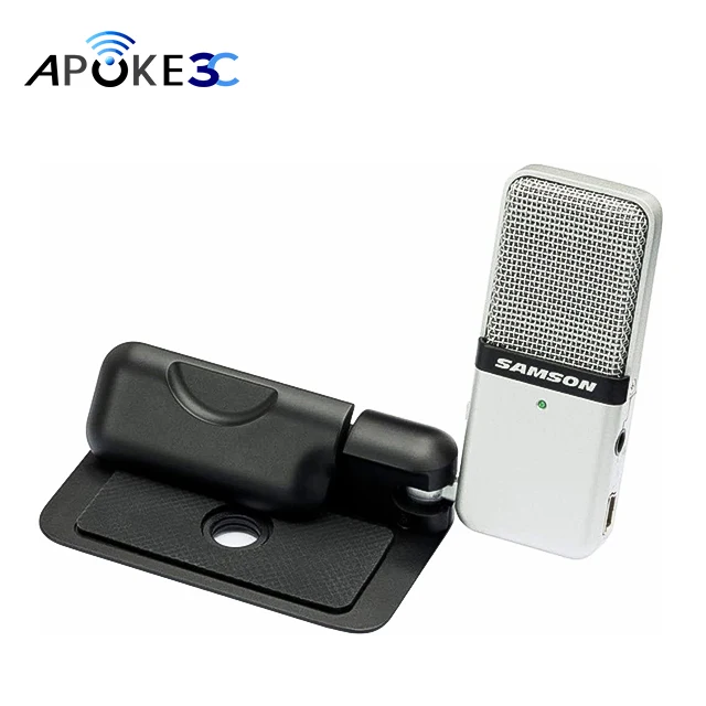 Microfono Usb Samson Go Mic Per La Registrazione Di Podcast Q2U C01U Meteor G-Track Pro Sm7B