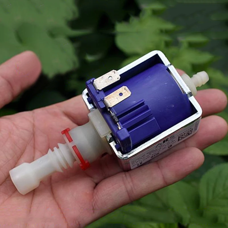 ARS AC 220V-240V 57W Mini Electromagnetic Pump Coffee Machine Water Pump Plunger High Pressure Flow 450 cc/min