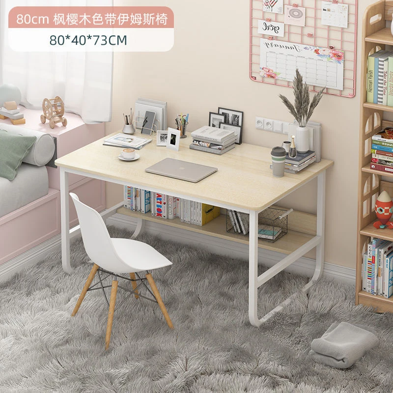 Desk Bookshelf Integrated Computer Office Table Girl Bedroom and Household Simple Writing Study Table and Chair Office Furniture hot Office Furniture