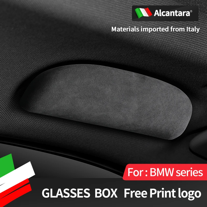 alcantara-suede-car-eyewear-case-box-sunglasses-holder-For-BMW-1-2-3-5 ...