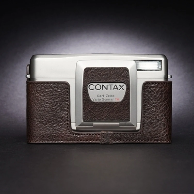 Custodia In Vera Pelle Di Vacchetta Custodia Per Il Corpo Della Borsa Per Contax Tvs Iii Tvs3 Custodia Protettiva Per Scatola Base Shell Fotocamera Pe