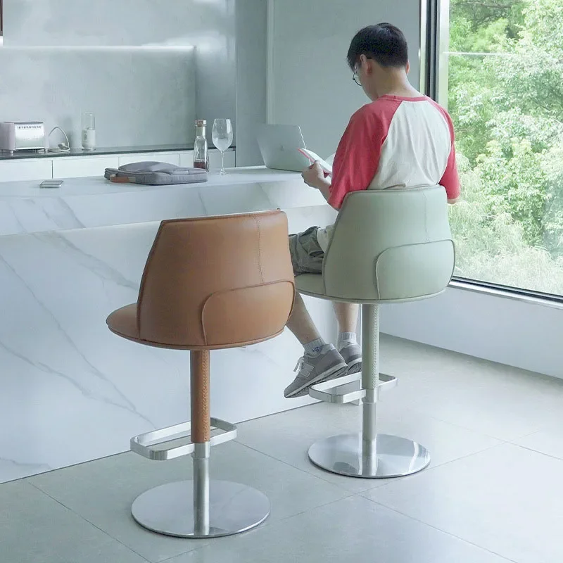 Ristorante Sedia Da Bar Di Lusso Cucina Conferenza Party Work Accent Shop Counter Sgabello Da Bar Outdoor Sgabelli Isola Cucina Furniture