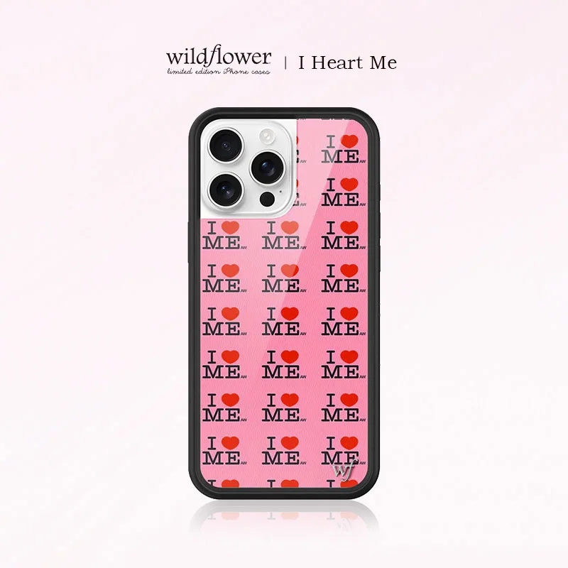 wildflower iPhone16Proケース I Heart Me ブルー BLAW2016E-I-Heart-Me-Blue-