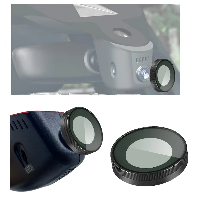 für FITCAMX CPL-Filter, blendfreies, kreisförmiges Polarisationsobjektiv, nur für FITCAMX-Armaturenbrett, für FITCAMX-Rückkamera-CPL-Filter – Detail 3